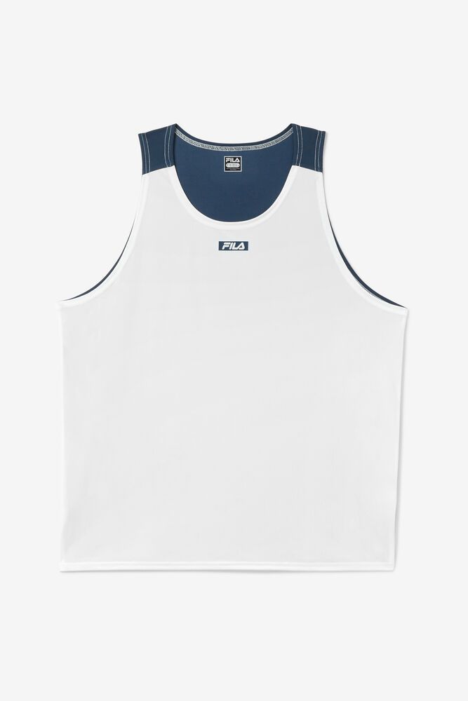 Fila Interval Tank Grey T-Shirt Mens - NZ 83079-IVXE